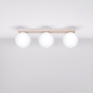 Sollux Lighting Plafon YOLI 3 beżowy