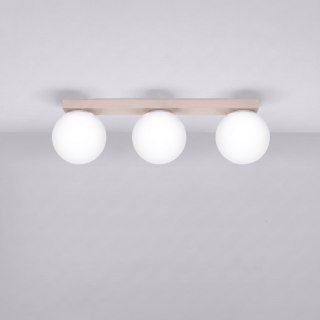 Sollux Lighting Plafon YOLI 3 taupe