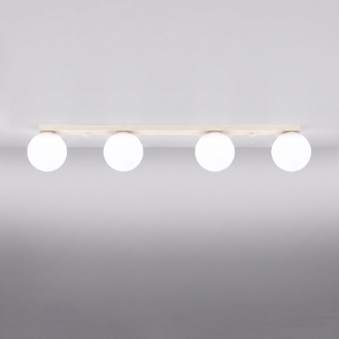 Sollux Lighting Plafon YOLI 4 beżowy