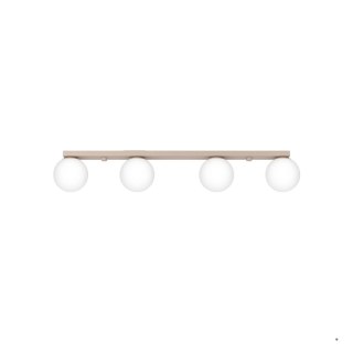 Sollux Lighting Plafon YOLI 4 taupe