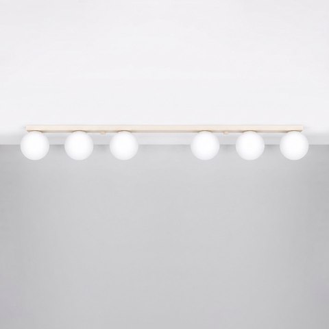 Sollux Lighting Plafon YOLI 6 beżowy