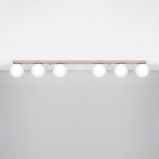 Sollux Lighting Plafon YOLI 6 taupe