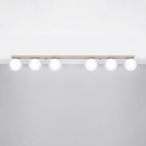 Sollux Lighting Plafon YOLI 6 taupe