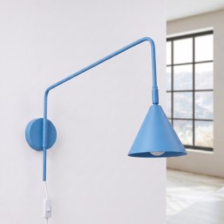 Sollux Lighting Kinkiet NOX błękitny