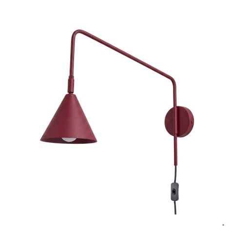 Sollux Lighting Kinkiet NOX burgund