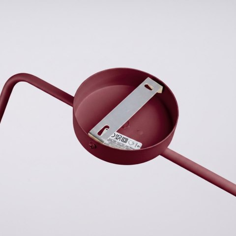 Sollux Lighting Kinkiet NOX burgund