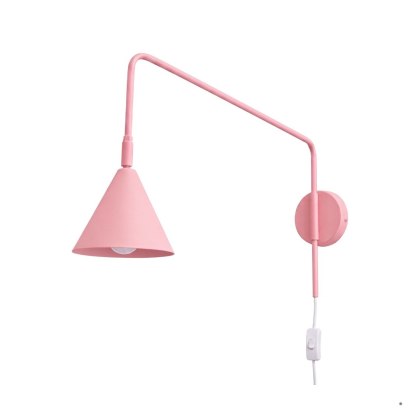 Sollux Lighting Kinkiet NOX różowy