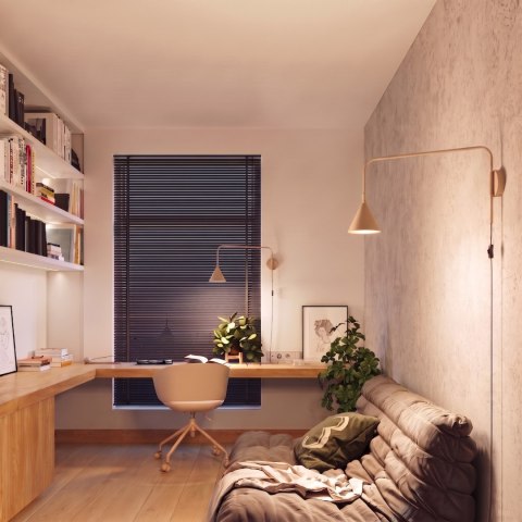 Sollux Lighting Kinkiet NOX taupe