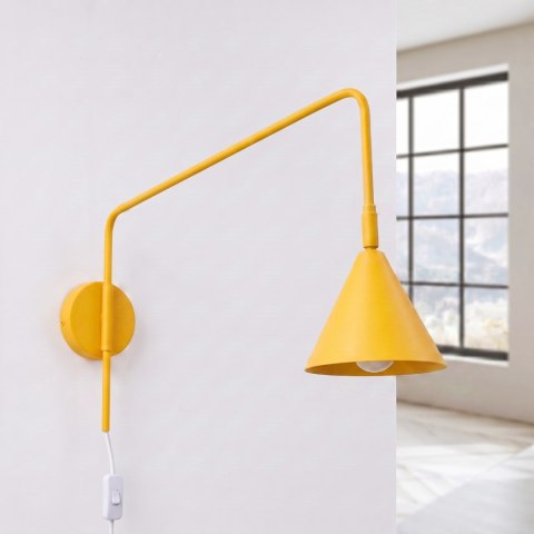 Sollux Lighting Kinkiet NOX żółty