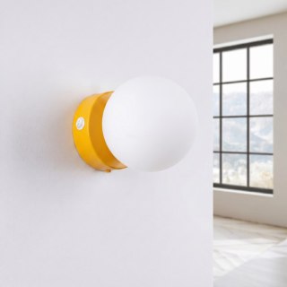 Sollux Lighting Kinkiet YOLI 1 żółty z włącznikiem