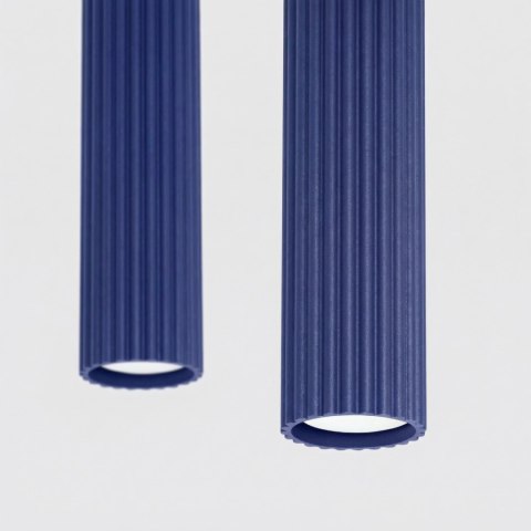 Sollux Lighting Lampa wisząca KARBON 2 ultramaryna