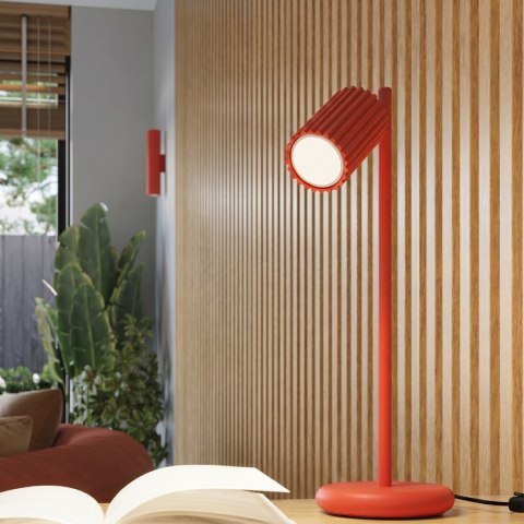 Sollux Lighting Lampa wisząca KARBON 3P czerwona