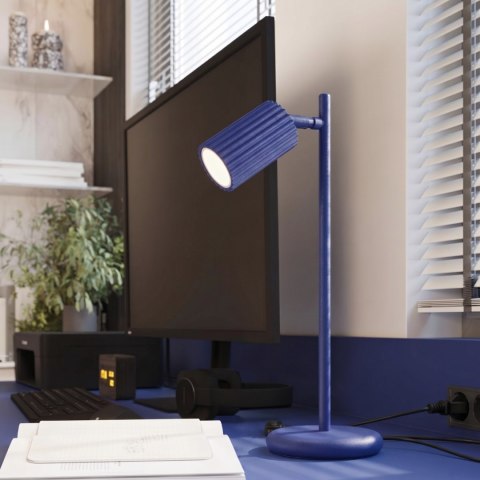 Sollux Lighting Lampa wisząca KARBON 3P ultramaryna