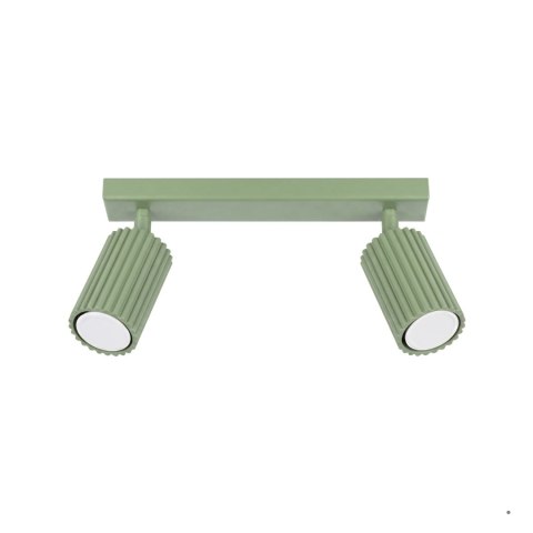 Sollux Lighting Plafon KARBON 2 szałwiowy