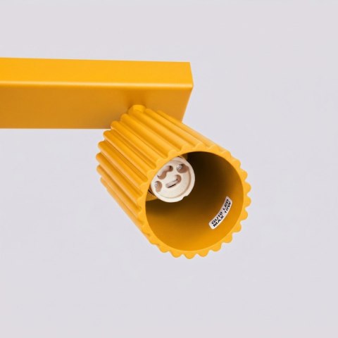 Sollux Lighting Plafon KARBON 2 żółty
