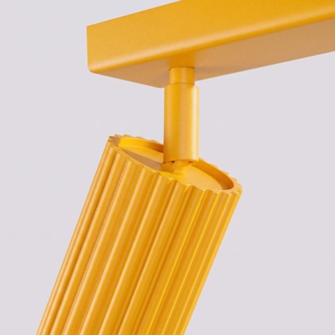 Sollux Lighting Plafon KARBON 2 żółty