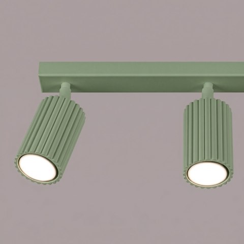 Sollux Lighting Plafon KARBON 3L szałwiowy