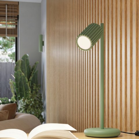 Sollux Lighting Plafon KARBON 3L szałwiowy