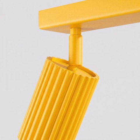 Sollux Lighting Plafon KARBON 6L żółty
