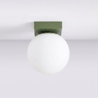 Sollux Lighting Plafon YOLI 1 zielona oliwka