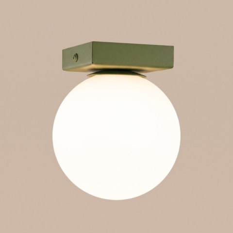 Sollux Lighting Plafon YOLI 1 zielona oliwka