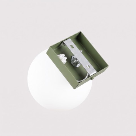 Sollux Lighting Plafon YOLI 1 zielona oliwka