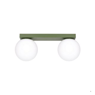 Sollux Lighting Plafon YOLI 2 zielona oliwka