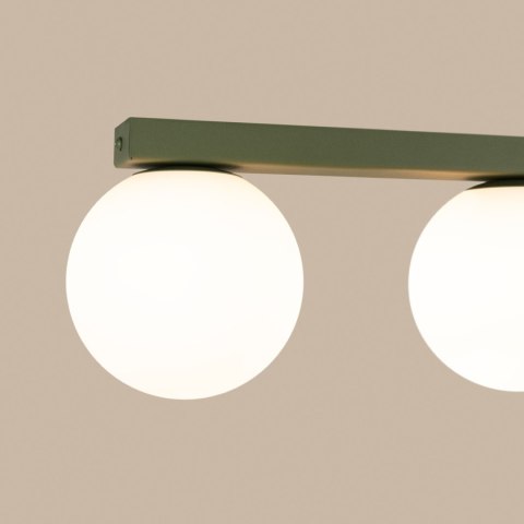 Sollux Lighting Plafon YOLI 2 zielona oliwka