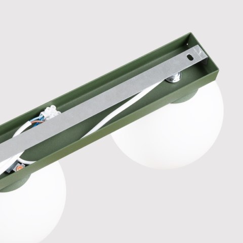 Sollux Lighting Plafon YOLI 2 zielona oliwka