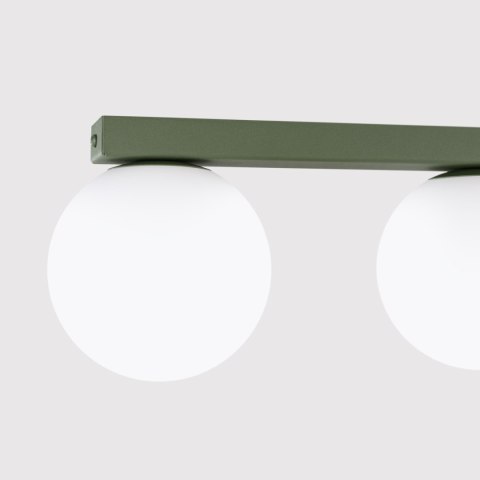Sollux Lighting Plafon YOLI 3 zielona oliwka