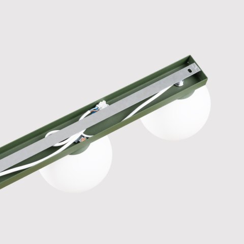 Sollux Lighting Plafon YOLI 3 zielona oliwka