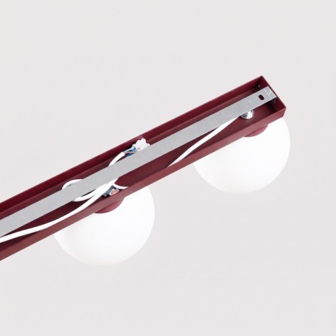 Sollux Lighting Plafon YOLI 4 burgund