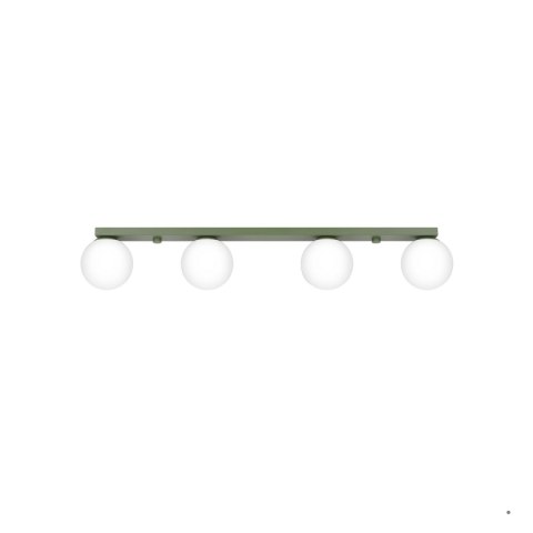 Sollux Lighting Plafon YOLI 4 zielona oliwka