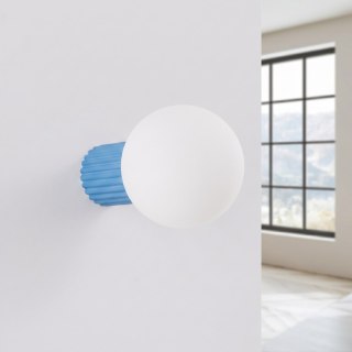 Sollux Lighting Kinkiet HALO błękitny IP44