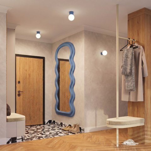 Sollux Lighting Kinkiet HALO błękitny IP44