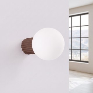 Sollux Lighting Kinkiet HALO brązowy IP44