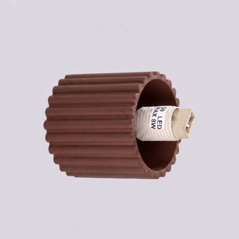 Sollux Lighting Kinkiet HALO brązowy IP44