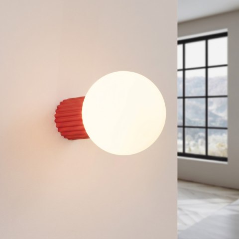 Sollux Lighting Kinkiet HALO czerwony IP44