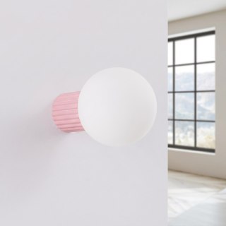 Sollux Lighting Kinkiet HALO różowy IP44