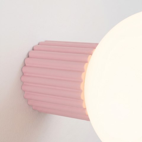 Sollux Lighting Kinkiet HALO różowy IP44
