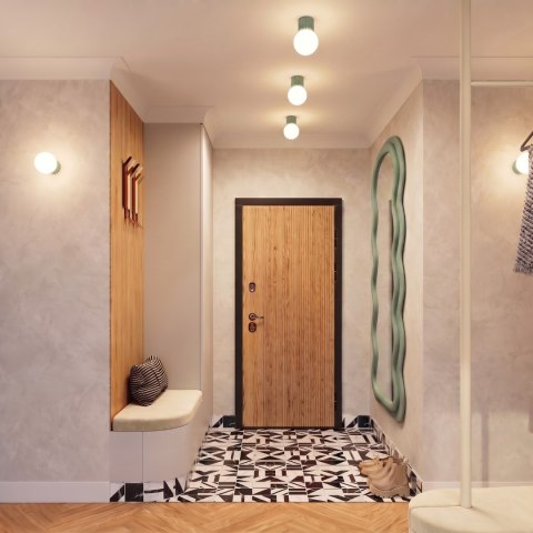 Sollux Lighting Kinkiet HALO szałwiowy IP44