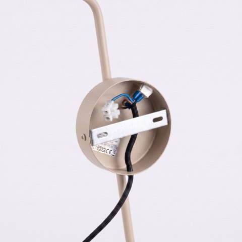 Sollux Lighting Kinkiet NOX 1 taupe z włącznikiem