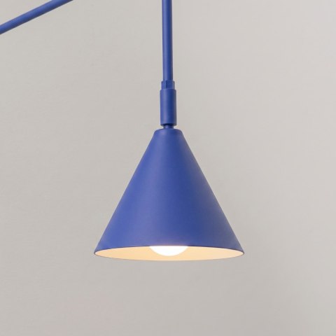Sollux Lighting Kinkiet NOX 1 ultramaryna z włącznikiem