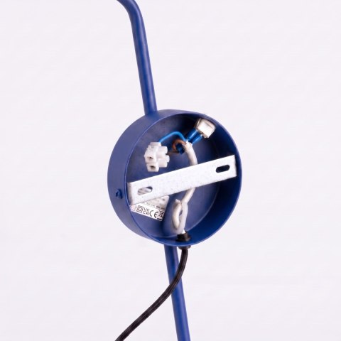 Sollux Lighting Kinkiet NOX 1 ultramaryna z włącznikiem