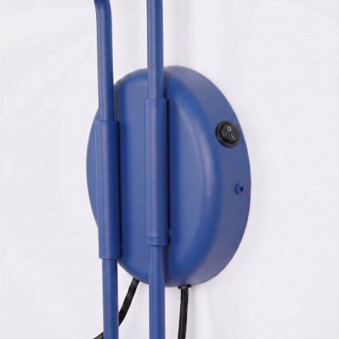 Sollux Lighting Kinkiet NOX 2 ultramaryna z włącznikiem