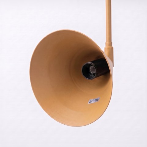 Sollux Lighting Kinkiet NOX 2 złoty z włącznikiem