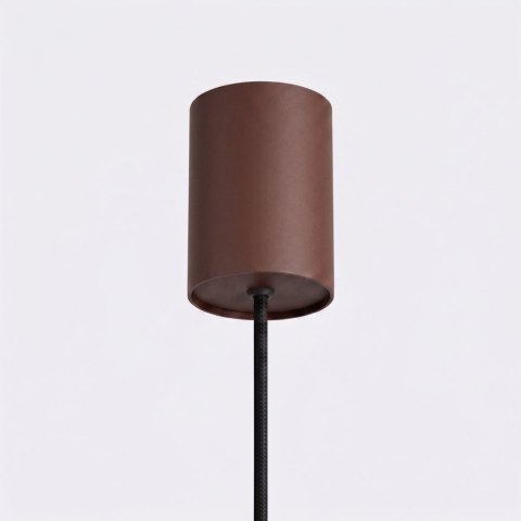 Sollux Lighting Lampa wisząca HALO 1 brązowa