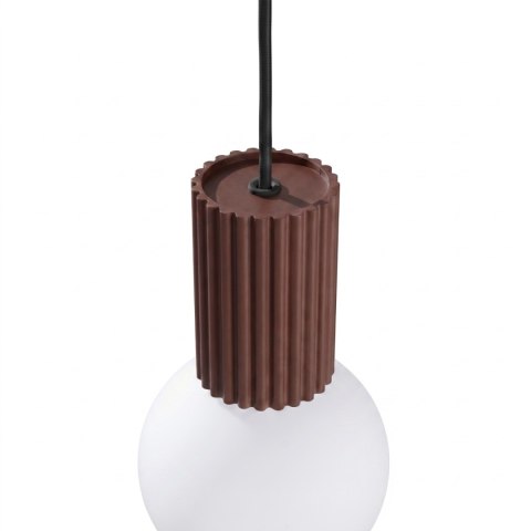 Sollux Lighting Lampa wisząca HALO 1 brązowa