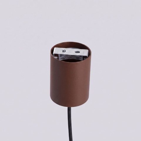 Sollux Lighting Lampa wisząca HALO 1 brązowa
