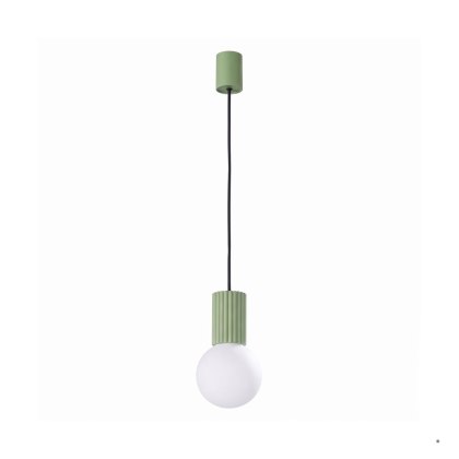 Sollux Lighting Lampa wisząca HALO 1 szałwiowa